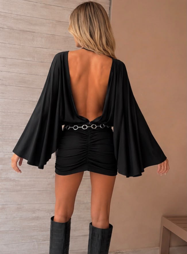VESTIDO LORE NEGRO